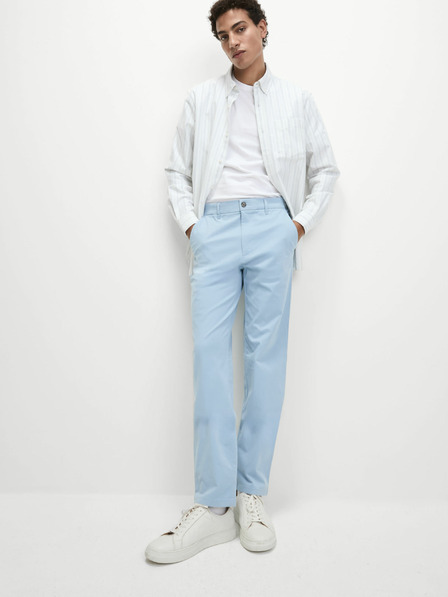 Marks & Spencer Stretch chino nadrág, normál szabású Marks & Spencer kék