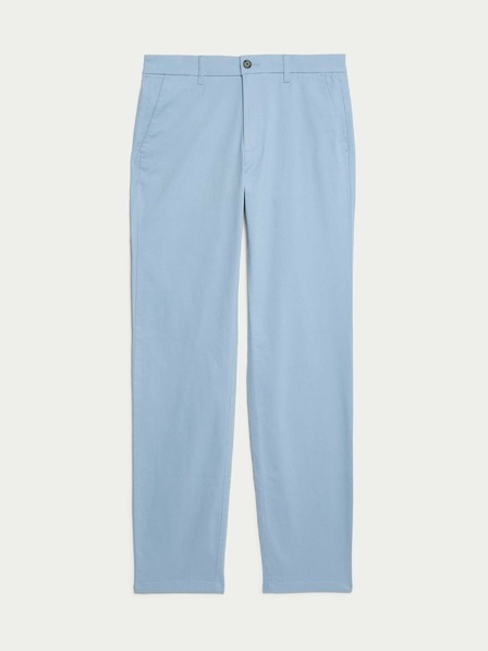 Marks & Spencer Stretch chino nadrág, normál szabású Marks & Spencer kék