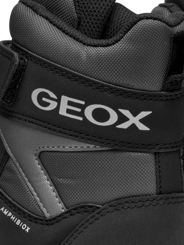 Geox Fekete fiú bokacsizma Geox Himalaya B ABX