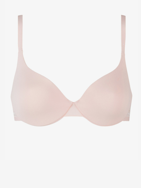 DIM Világos rózsaszín női Dim Invisifree melltartó