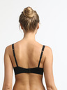 DIM Fekete női merevítős melltartó Dim