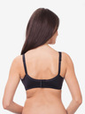 DIM Fekete női merevített melltartó Dim GENEROUS CLASSIC BRA