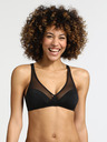 DIM Fekete női merevítős melltartó Dim GENEROUS WIREFREE BRA Dim GENEROUS WIREFREE BRA