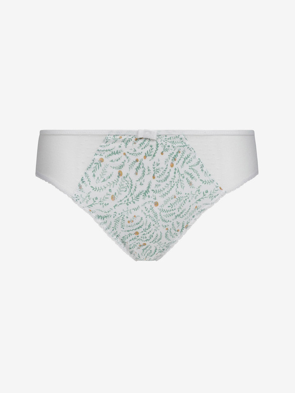 DIM Kék-fehér női mintás bugyi Dim GENEROUS COTTON BIO SLIP Dim GENEROUS COTTON BIO SLIP női bugyi