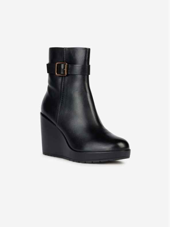 Geox Fekete női Geox Manilva bokacsizma