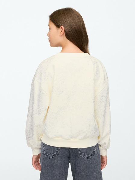 GAP Gyerek oversize pulóver logóval GAP