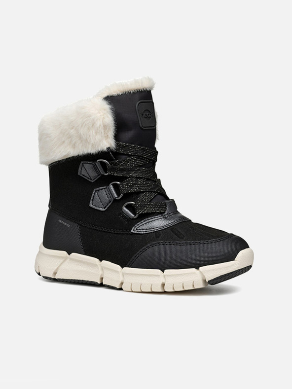 Geox Fekete lányoknak Geox Flexiper B AB bokacsizma