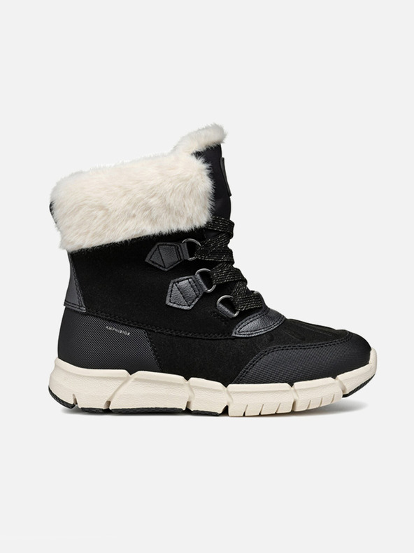 Geox Fekete lányoknak Geox Flexiper B AB bokacsizma