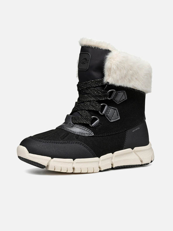 Geox Fekete lányoknak Geox Flexiper B AB bokacsizma