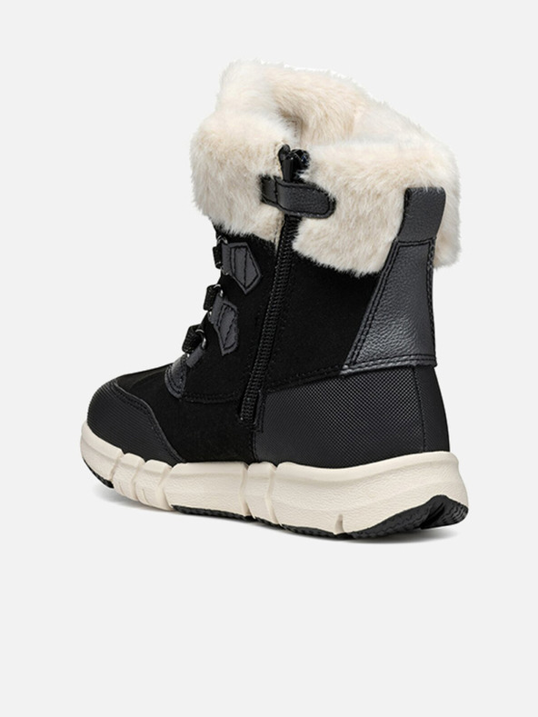 Geox Fekete lányoknak Geox Flexiper B AB bokacsizma