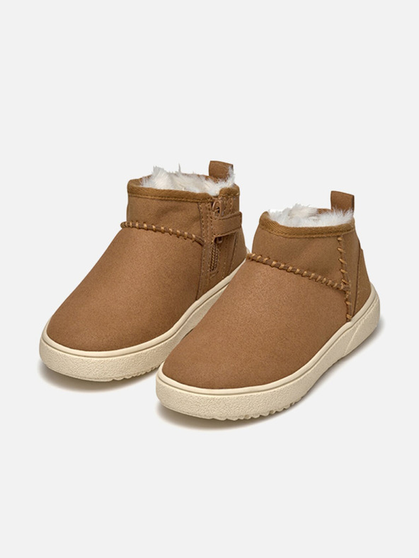 Geox Világosbarna Lányok bokacsizmája Geox Theleven