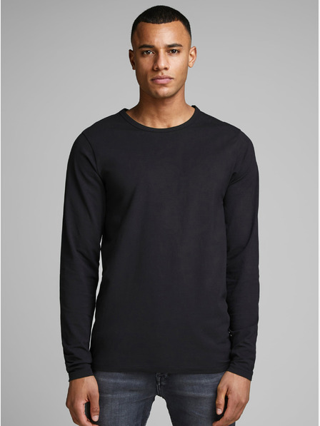 Jack & Jones Jack & Jones fekete férfi alap póló