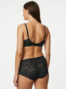 Marks & Spencer Három darabos női csipkebugyi készlet Flexifit™ technológiával, fekete színben a Marks & Spencer-től.