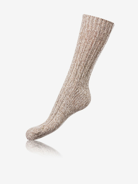 Bellinda Bézs színű uniszex téli zokni Bellinda NORWEGIAN STYLE SOCKS