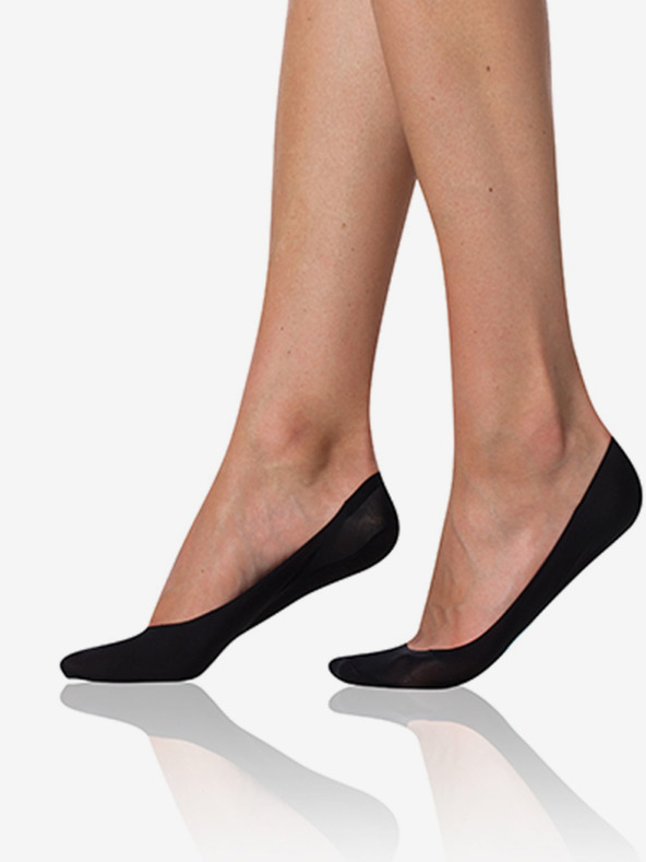 Bellinda Fekete balerina zokni Bellinda COMFORT BALLERINAS zoknik