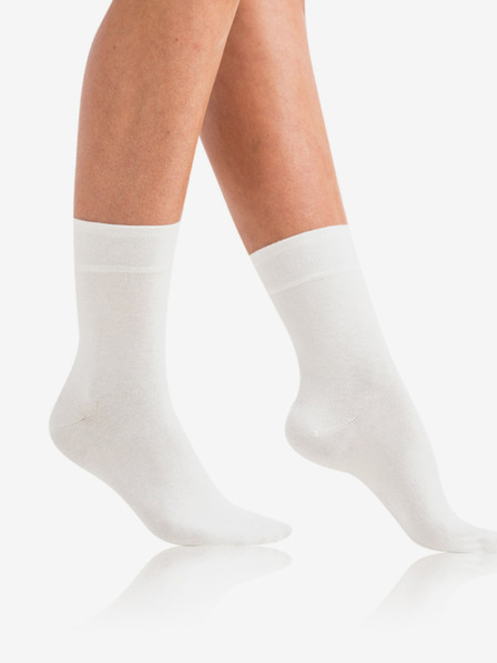 Bellinda Fehér Bellinda COTTON MAXX LADIES SOCKS fehér