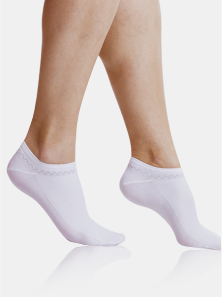 Bellinda Fehér Női Bellinda FINE IN-SHOE SOCKS