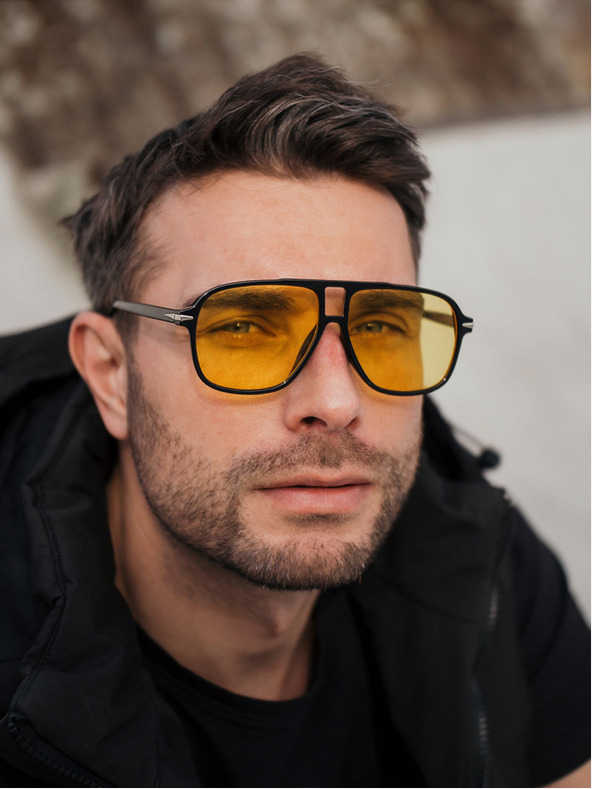 VEYREY Fekete VeyRey Ghost napszemüveg