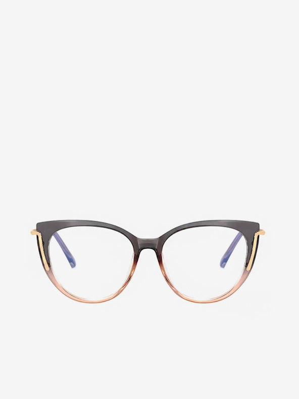 VEYREY Fekete és arany női kék fényblokkoló napszemüveg VeyRey Buster Buster