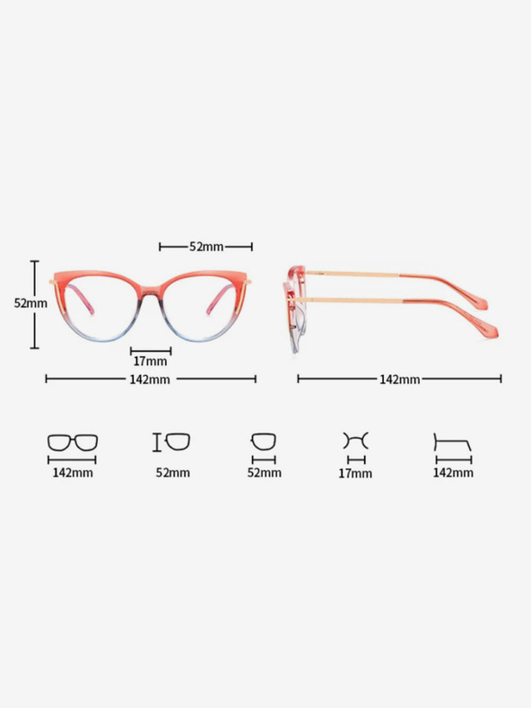 VEYREY Fekete és arany női kék fényblokkoló napszemüveg VeyRey Buster Buster