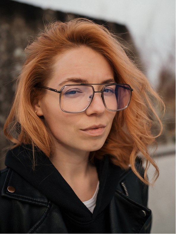 VEYREY Fekete kék fényt blokkoló napszemüveg VeyRey Blanks