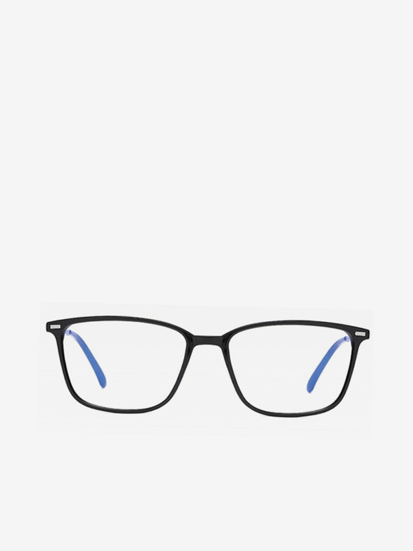 VEYREY VeyRey Férfi kék fényt blokkoló napszemüveg Candlebees Oval Fekete Univerzális Fekete Univerzális