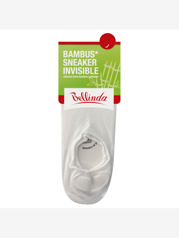 Bellinda Fehér uniszex Bellinda BAMBUS SNEAKER SOCKS