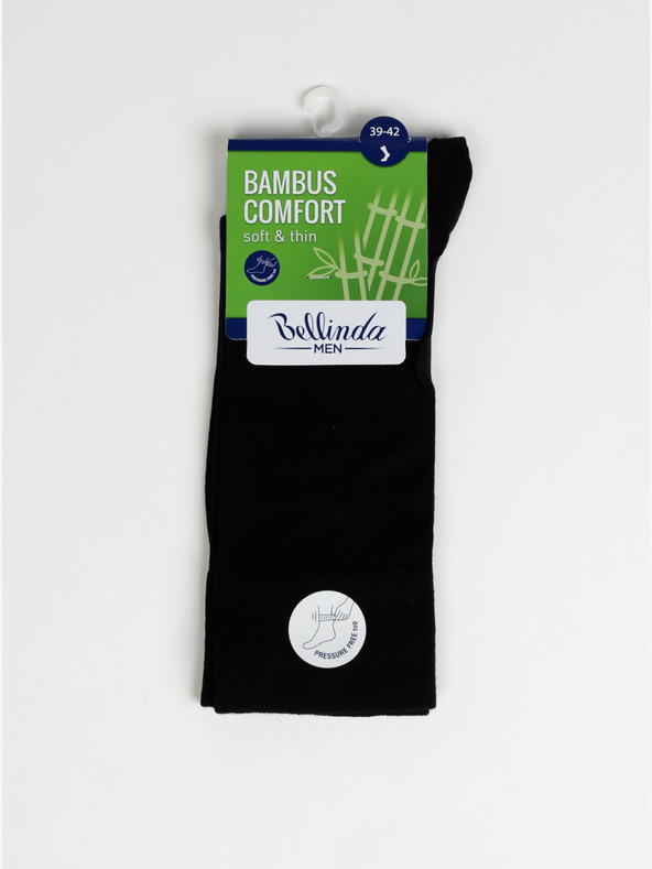 Bellinda Fekete Férfi Bellinda BAMBUS COMFORT SOCKS