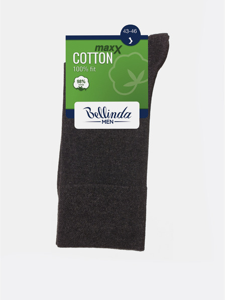 Bellinda Sötétszürke férfi Bellinda COTTON MAXX MEN SOCKS