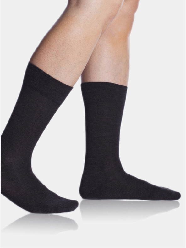Bellinda Sötét szürke férfi Bellinda BAMBUS COMFORT SOCKS