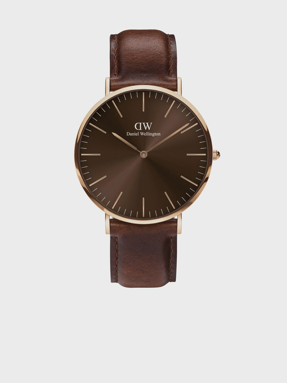 Daniel Wellington Sötétbarna férfi Daniel Wellington Classic karóra
