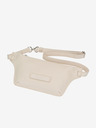 Elega Krémszínű női bőr ELEGA Merlin keresztnadrág táska