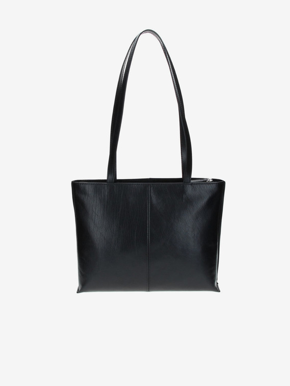 Elega Fekete női bőr kézitáska ELEGA Melanie Melanie