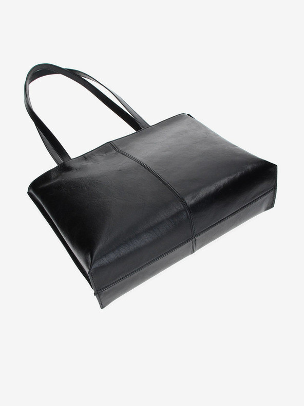 Elega Fekete női bőr kézitáska ELEGA Melanie Melanie