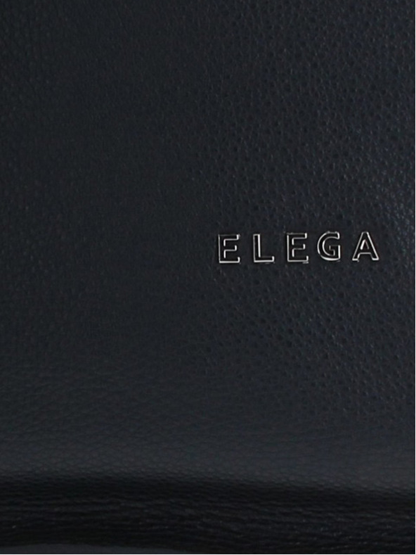 Elega Fekete női bőr keresztbőr táska ELEGA Hobie