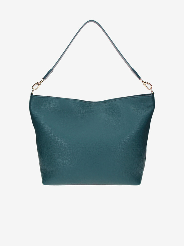 Elega Petrol női bőr kézitáska ELEGA Fancy