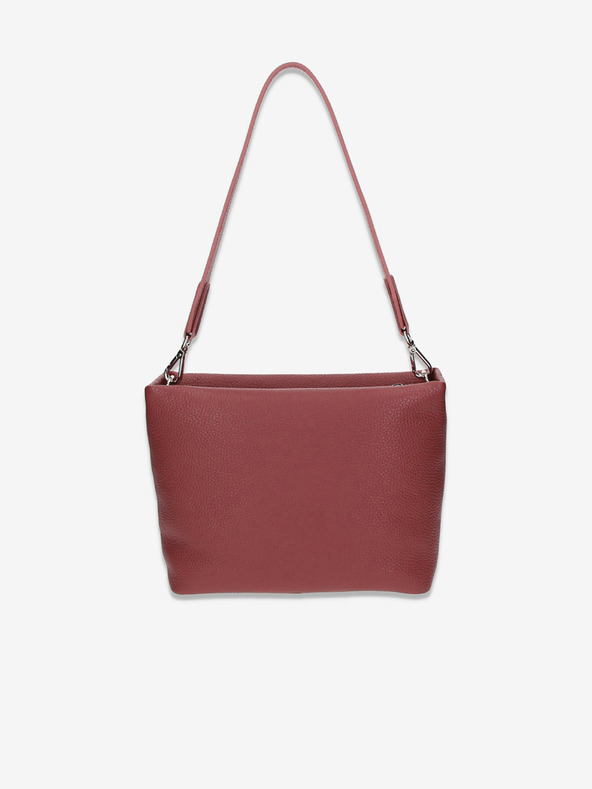 Elega Piros Női Elega bolyhos bőr táska piros