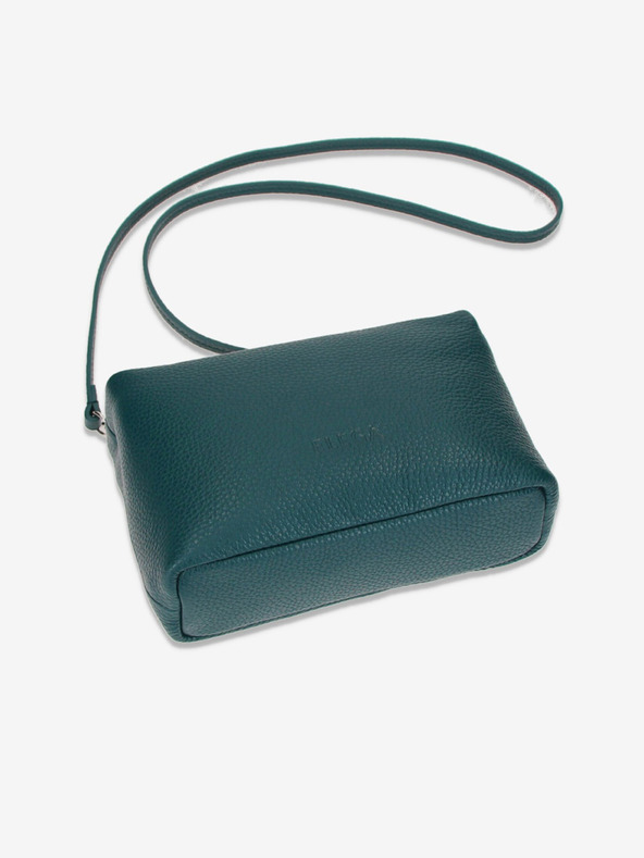 Elega Petrol Női női bőr keresztbőr táska Elega Fluffy bolyhos