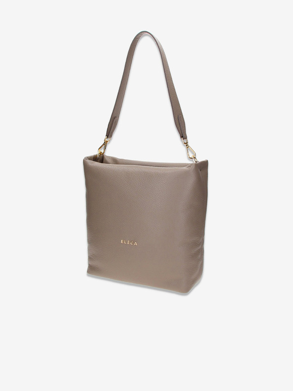 Elega Bézs női bőr kereszt alakú kézitáska Elega Fluffy bézs női bőr kereszt alakú kézitáska