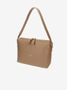 Elega Világosbarna Női bőr kézitáska ELEGA Hills