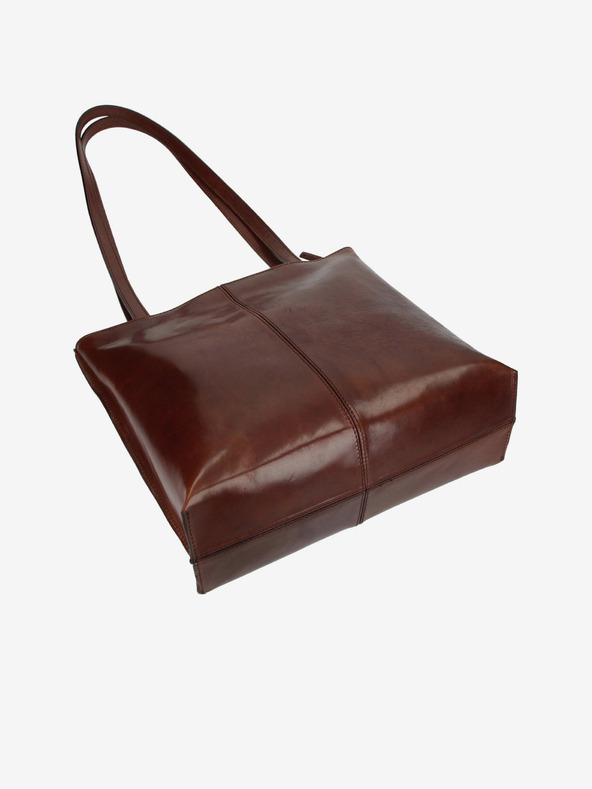 Elega Barna női bőr kézitáska ELEGA Mel Mel