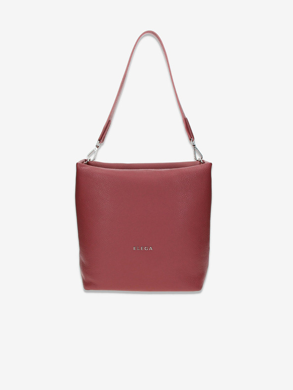 Elega Piros Női Elega bolyhos bőr táska piros
