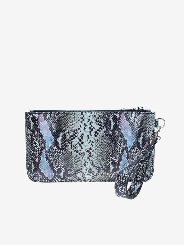 Elega Szürkés-kék női mintás bőr kézitáska ELEGA Snap