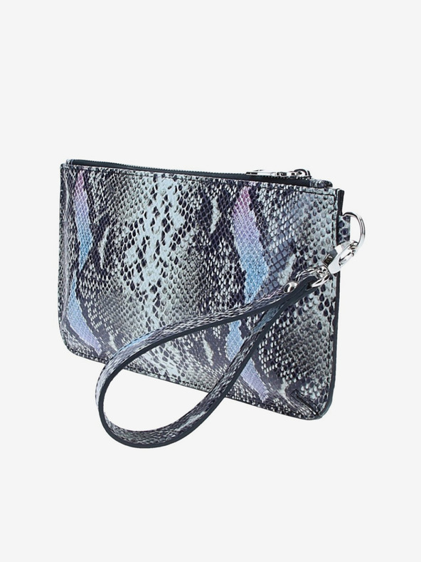 Elega Szürkés-kék női mintás bőr kézitáska ELEGA Snap