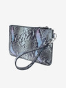 Elega Szürkés-kék női mintás bőr kézitáska ELEGA Snap
