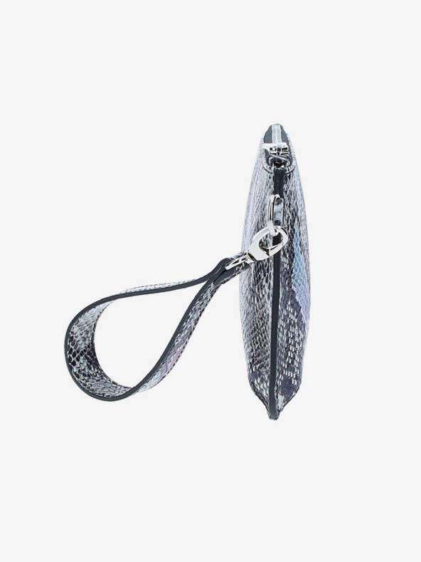 Elega Szürkés-kék női mintás bőr kézitáska ELEGA Snap