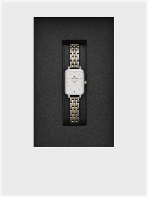 Daniel Wellington Daniel Wellington Quadro Lumine női arany és ezüst óra Daniel Wellington Quadro Lumine női arany és ezüst óra