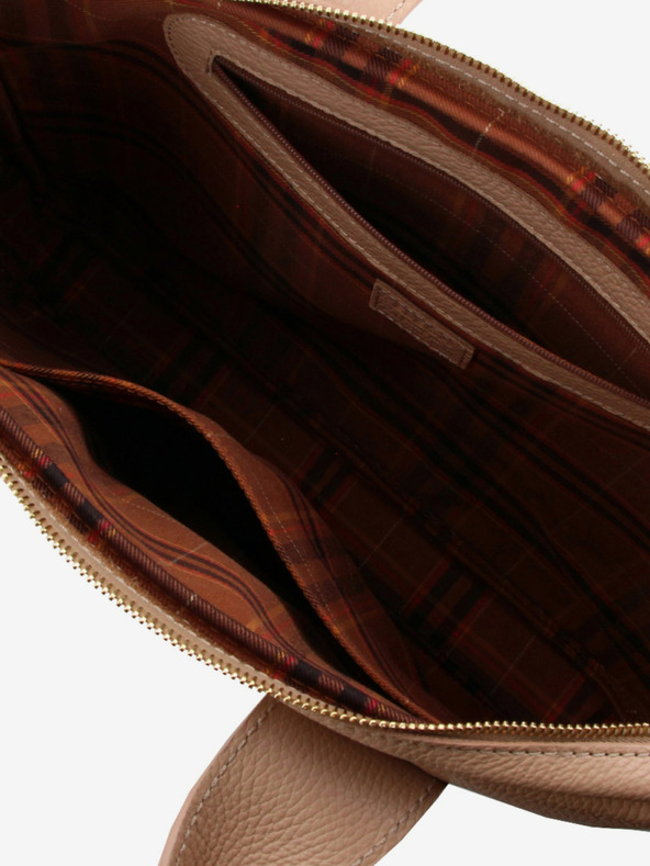 Elega Barna bőr ELEGA Brody laptop táska