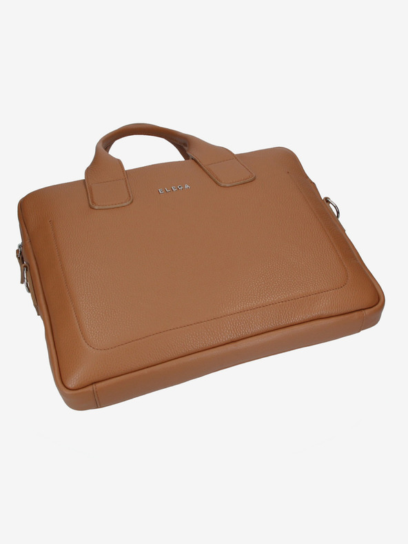 Elega Barna bőr ELEGA Brody laptop táska