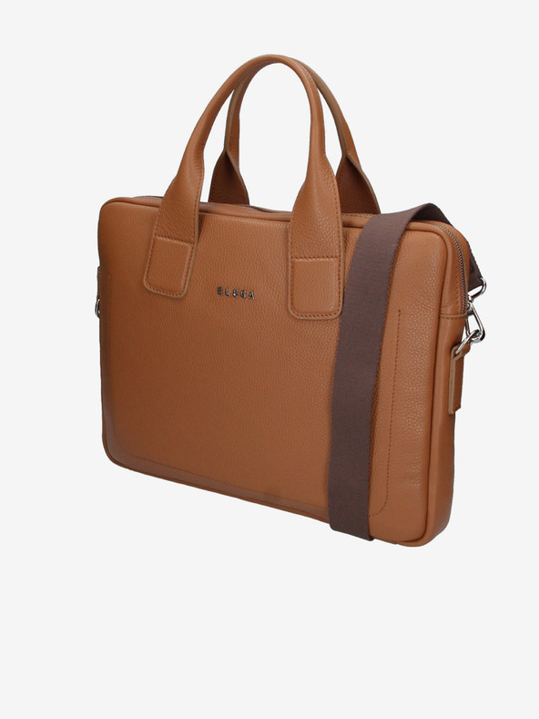 Elega Barna bőr ELEGA Brody laptop táska